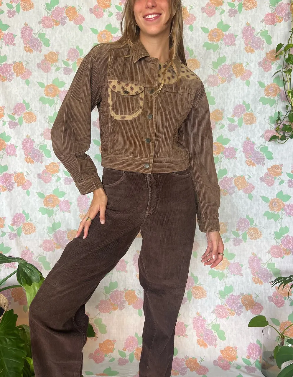 90's Brown Corduroy Pants