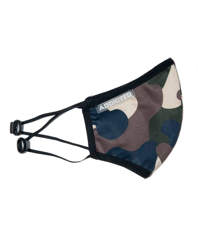 Addicted Camo Face Mask AC087