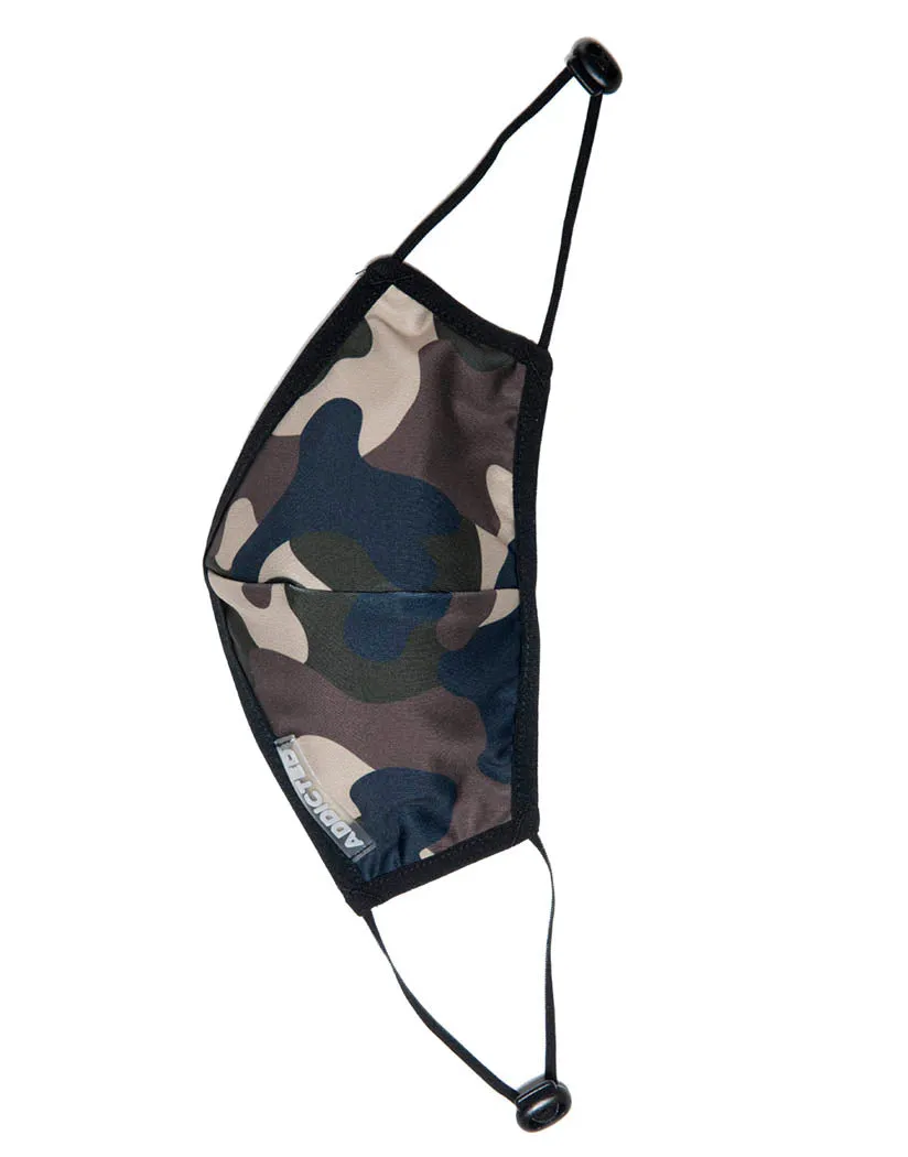 Addicted Camo Face Mask AC087