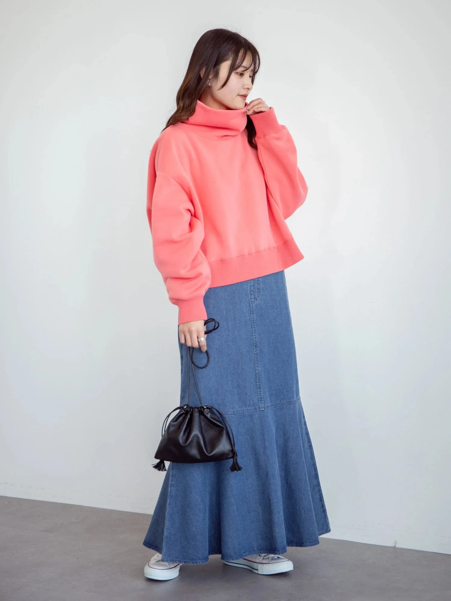 Ameris Mermaid Denim Skirt
