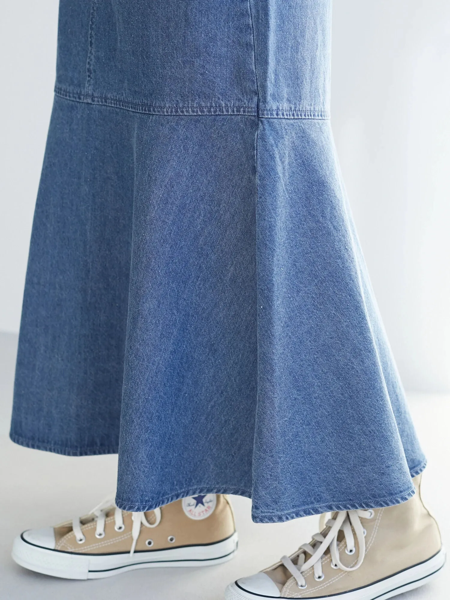Ameris Mermaid Denim Skirt