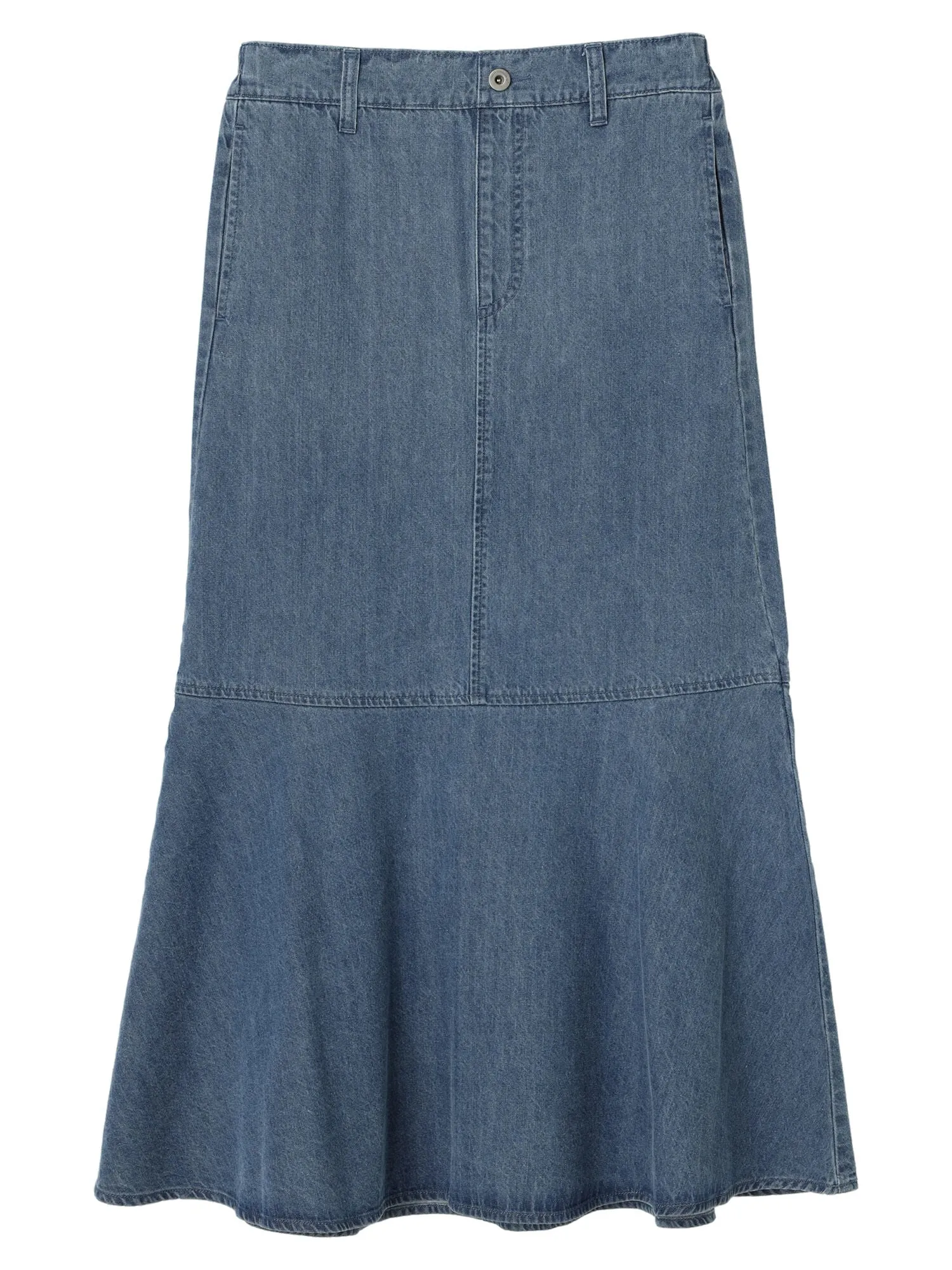 Ameris Mermaid Denim Skirt