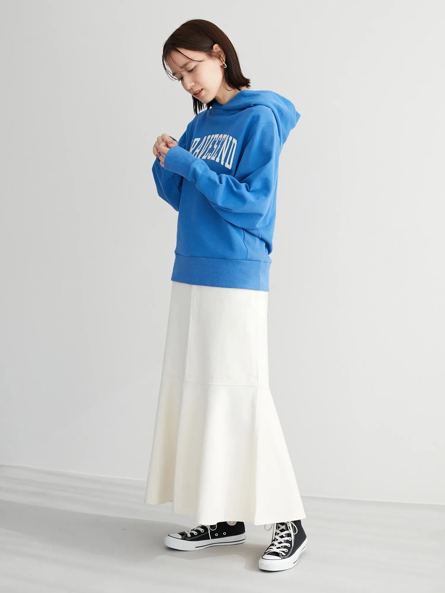 Ameris Mermaid Denim Skirt