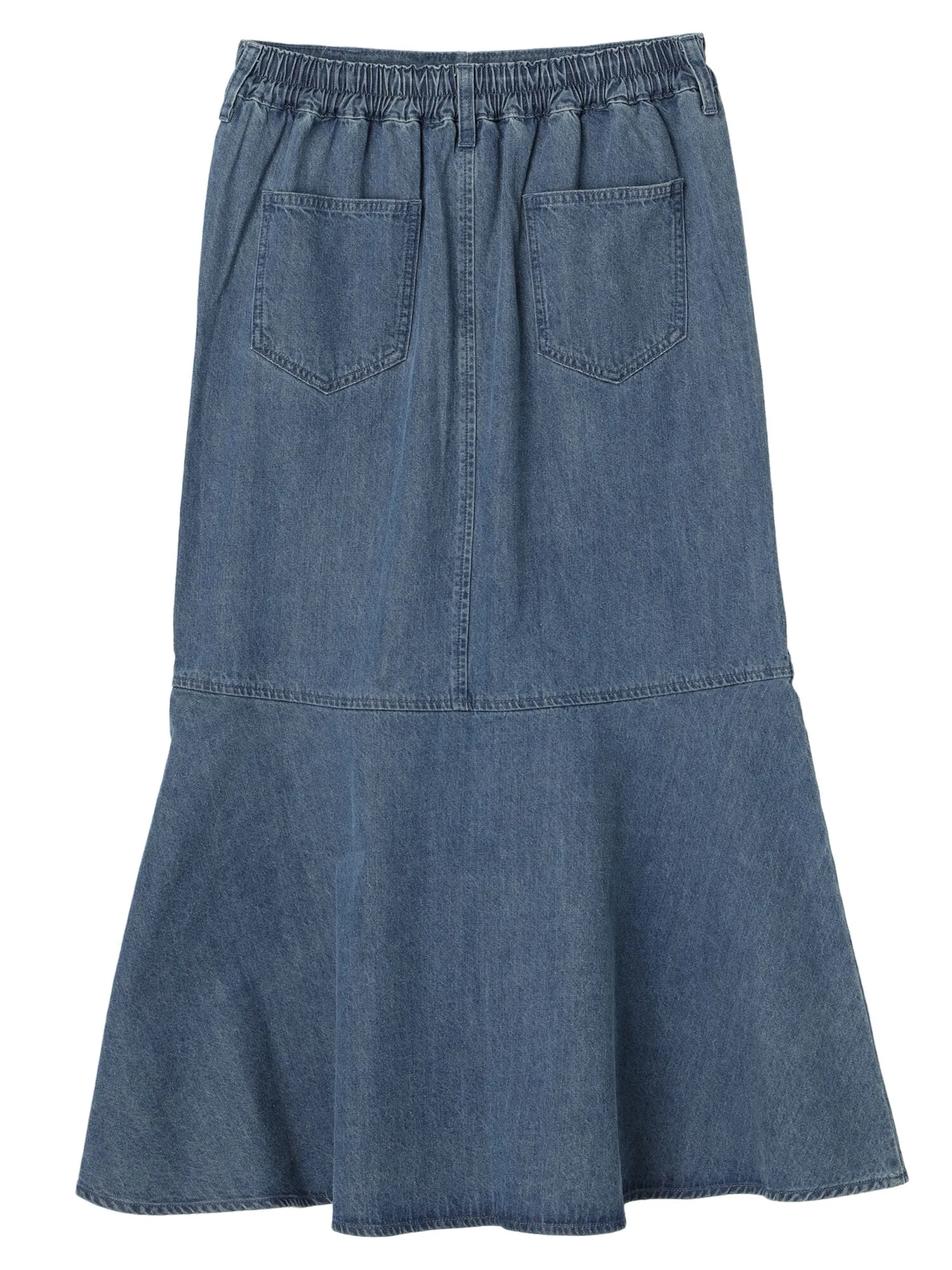 Ameris Mermaid Denim Skirt