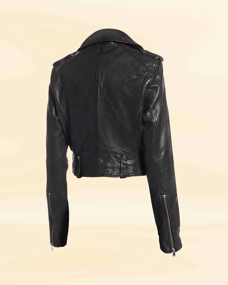 Asymmetrical Moto Muse Leather Jacket