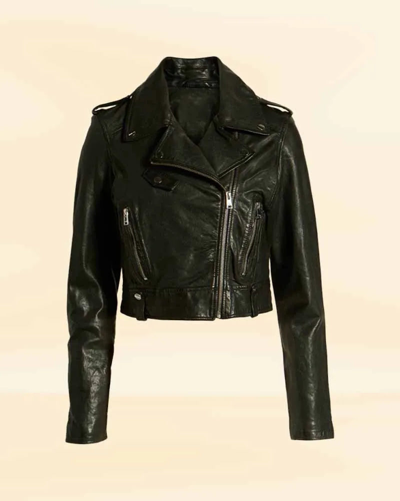 Asymmetrical Moto Muse Leather Jacket