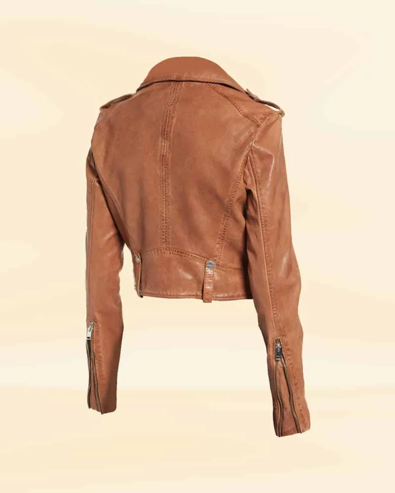 Asymmetrical Moto Muse Leather Jacket