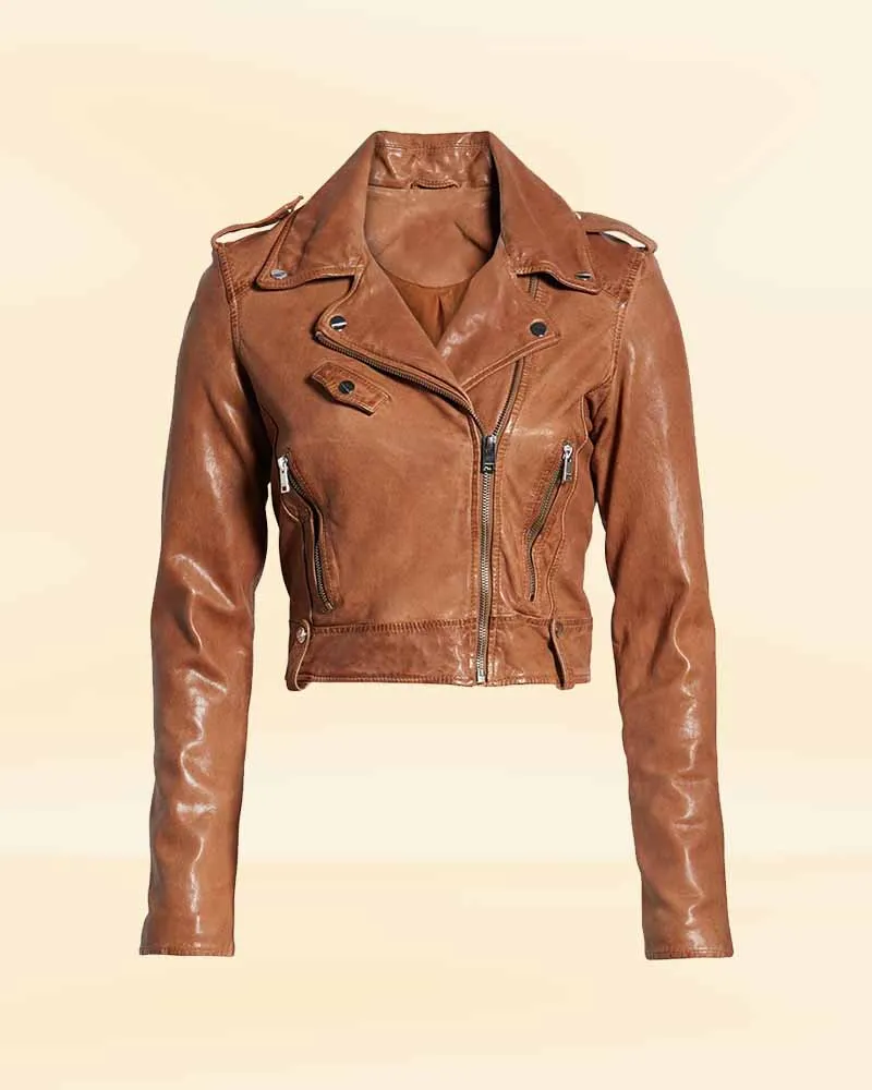 Asymmetrical Moto Muse Leather Jacket