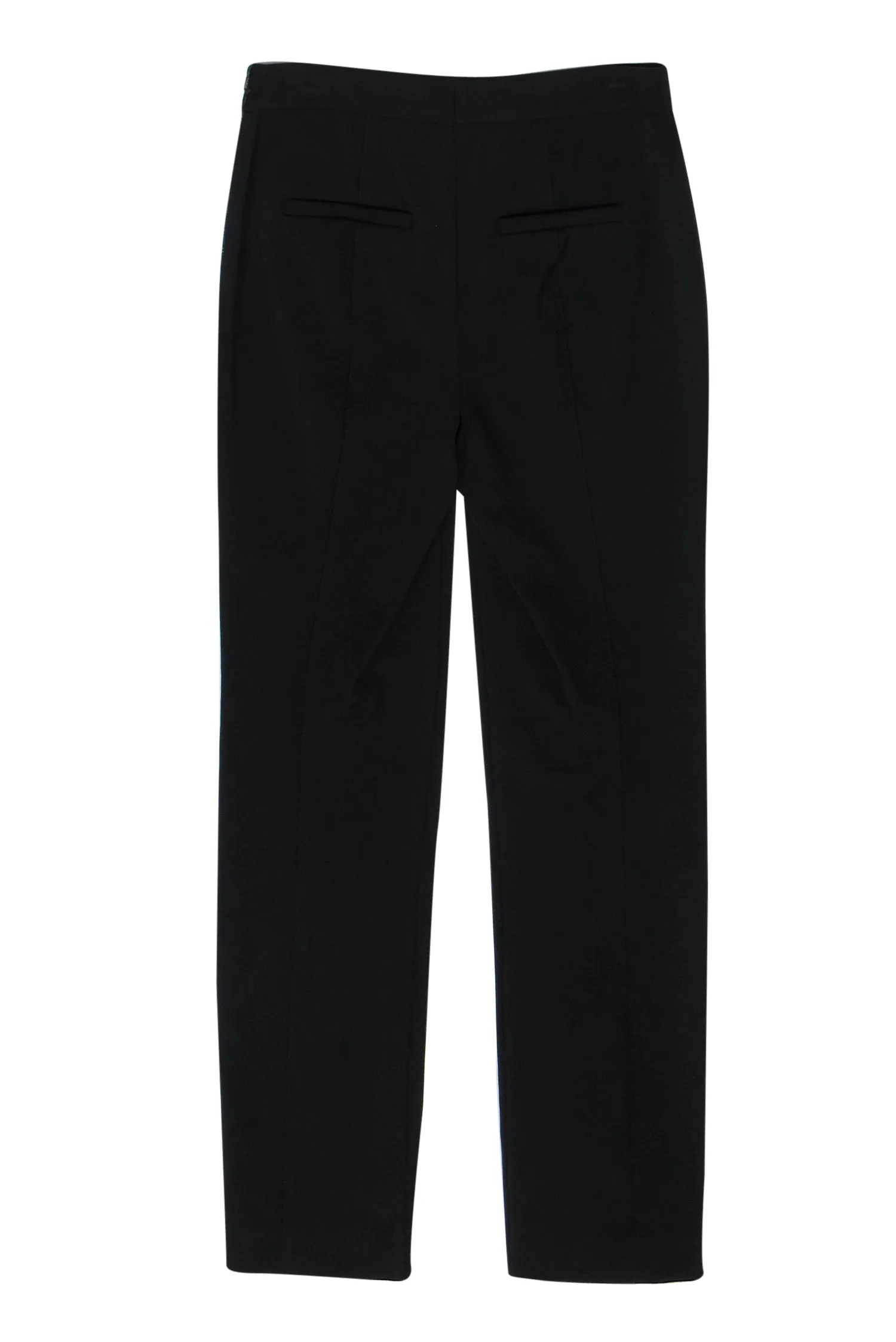 Bailey 44 - Black Metallic Piped Skinny "Travis" Slacks Sz 4
