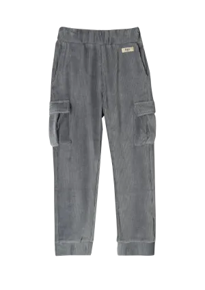 Baje Studio Woolwich corduroy pants greyish blue