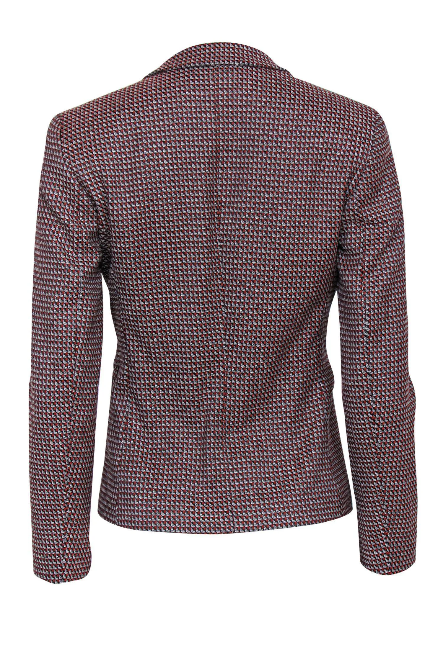 BOSS Hugo Boss - Orange & Black Textured Blazer Sz 2