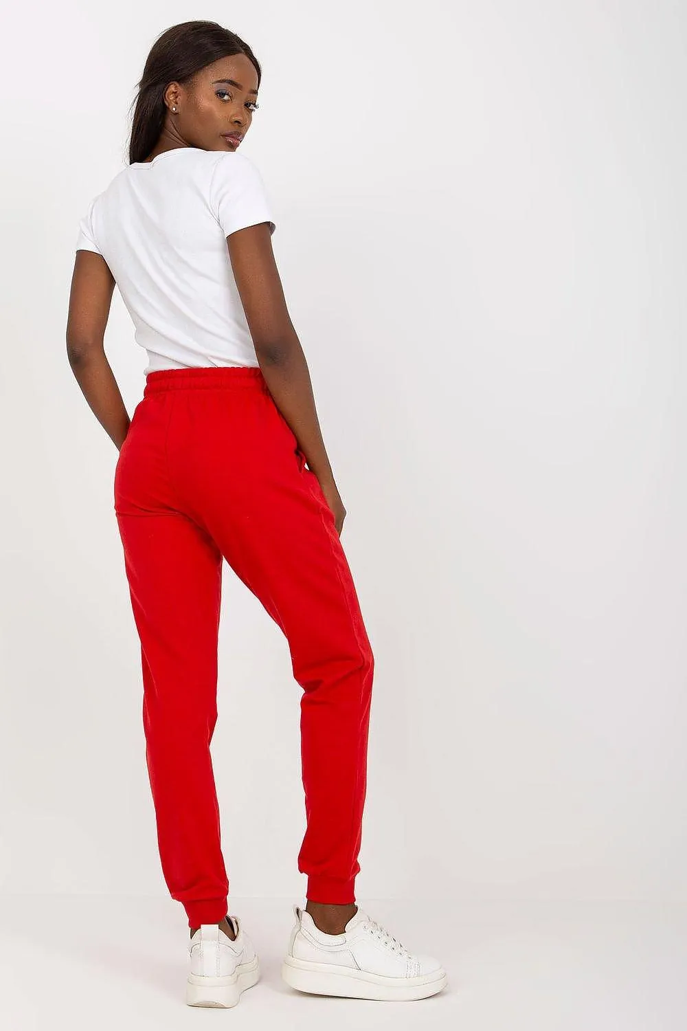 Chic High-Waisted Relaxed Fit Lounge Pants with Pockets and Adjustable Tie
