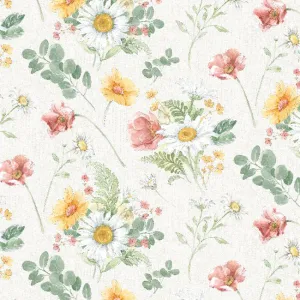 Daisy Days Collection Large Floral Cotton Fabric 83311