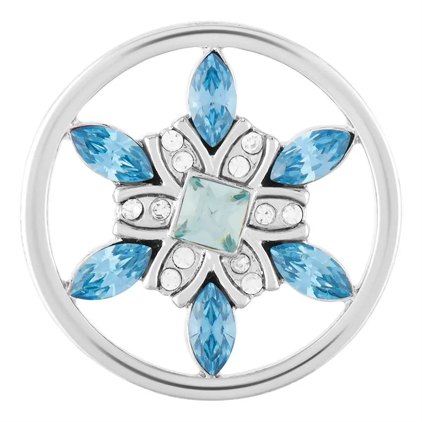Flower Flake - Blue - Final Sale