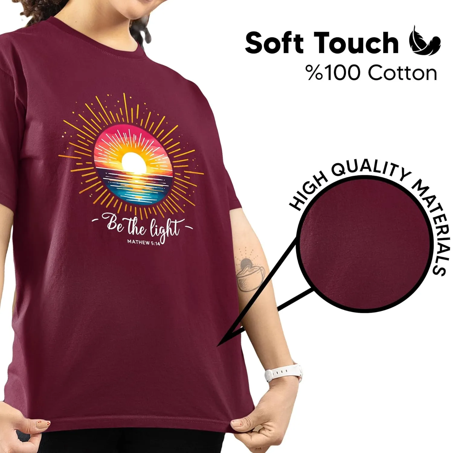 Inspirational Graphic T-Shirt Collection  Faith, Floral & Motivational Designs  Unisex Cotton Tees with Uplifting Messages