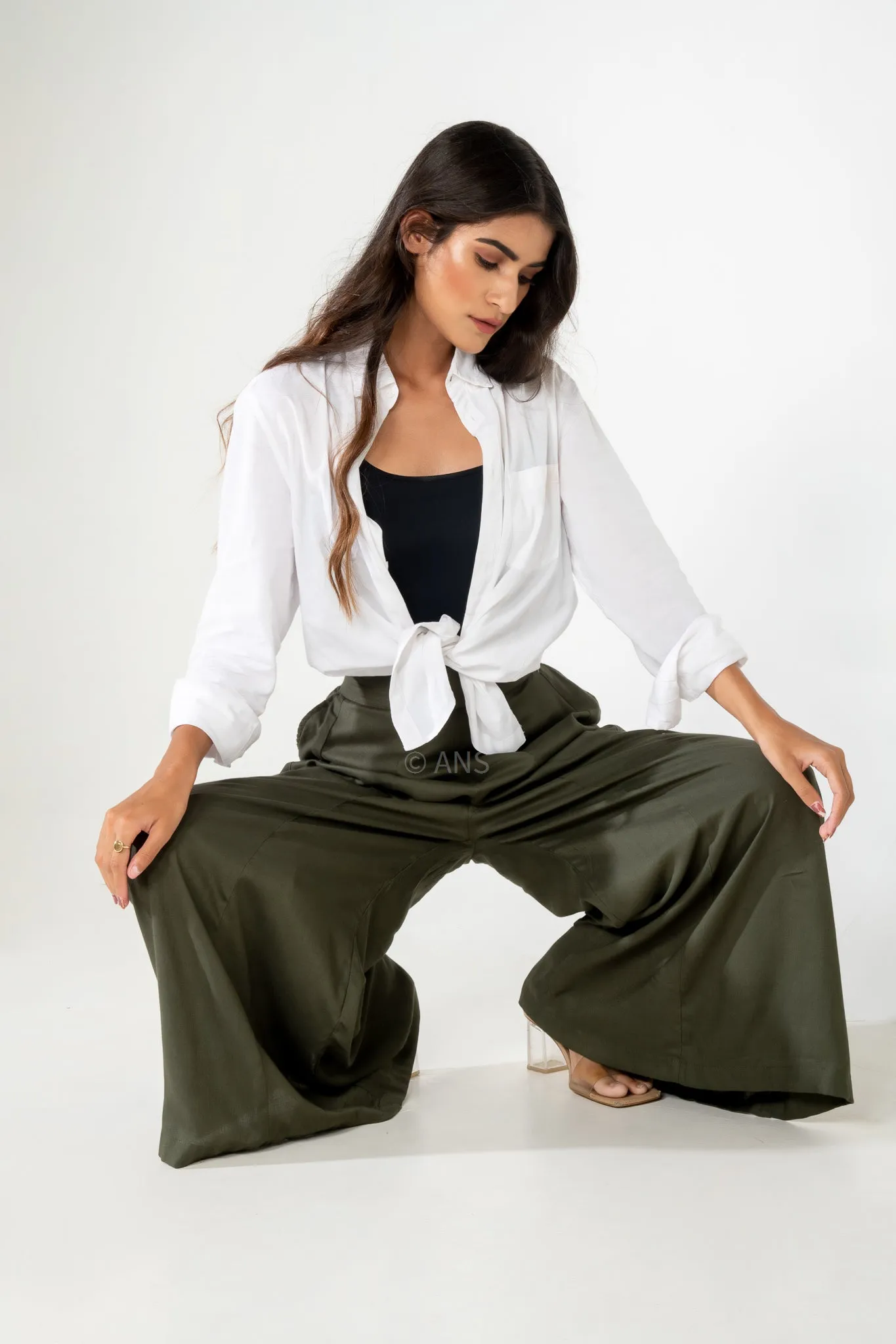 KAYRA OLIVE PANTS