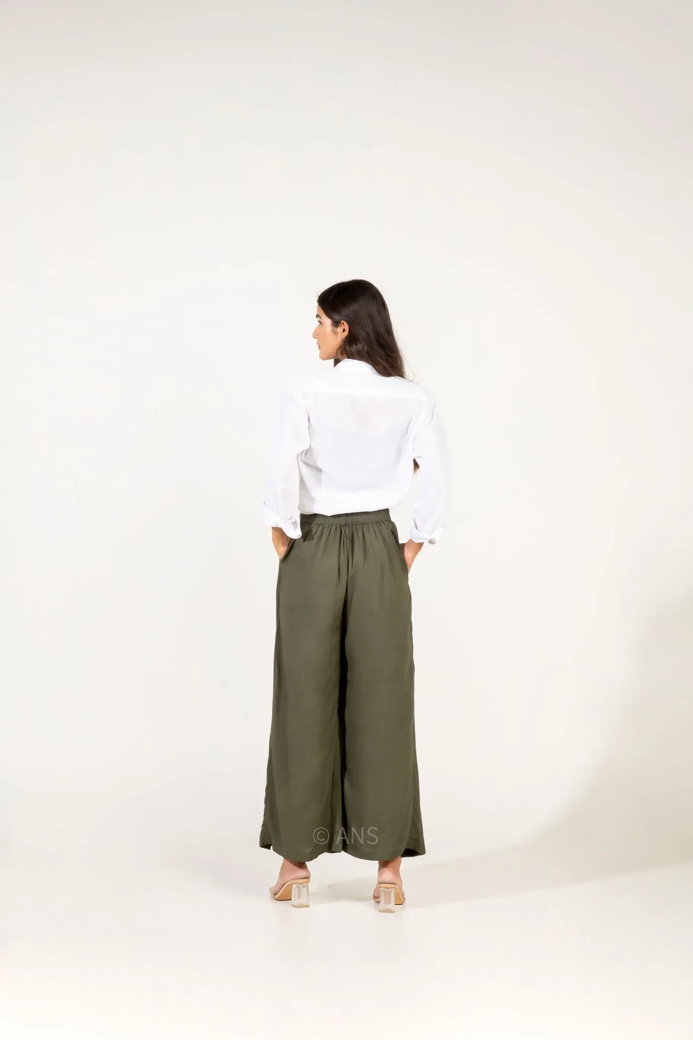 KAYRA OLIVE PANTS