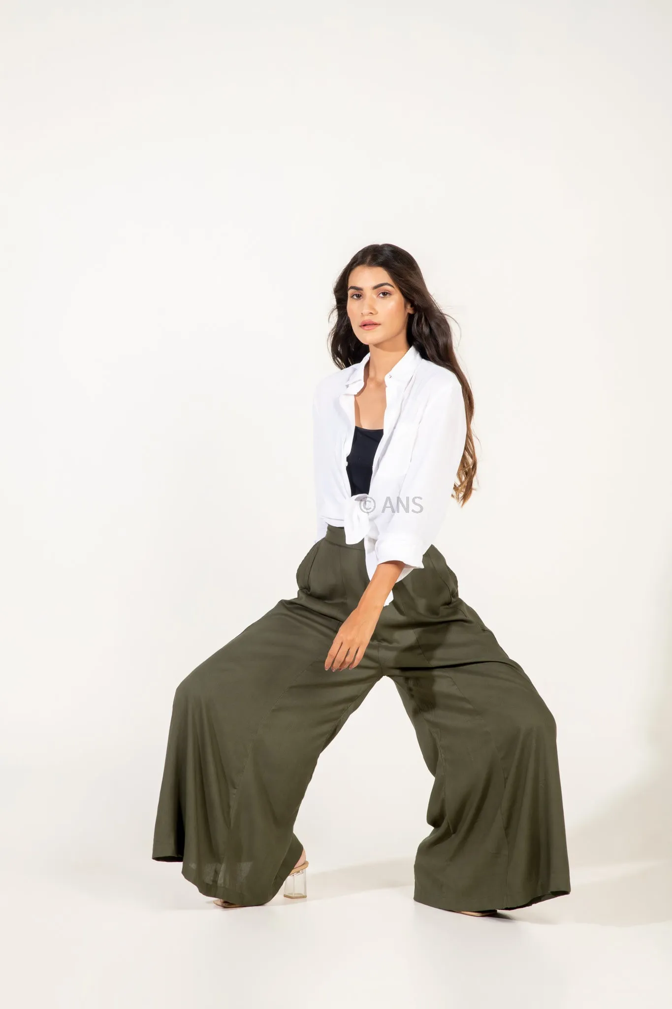 KAYRA OLIVE PANTS