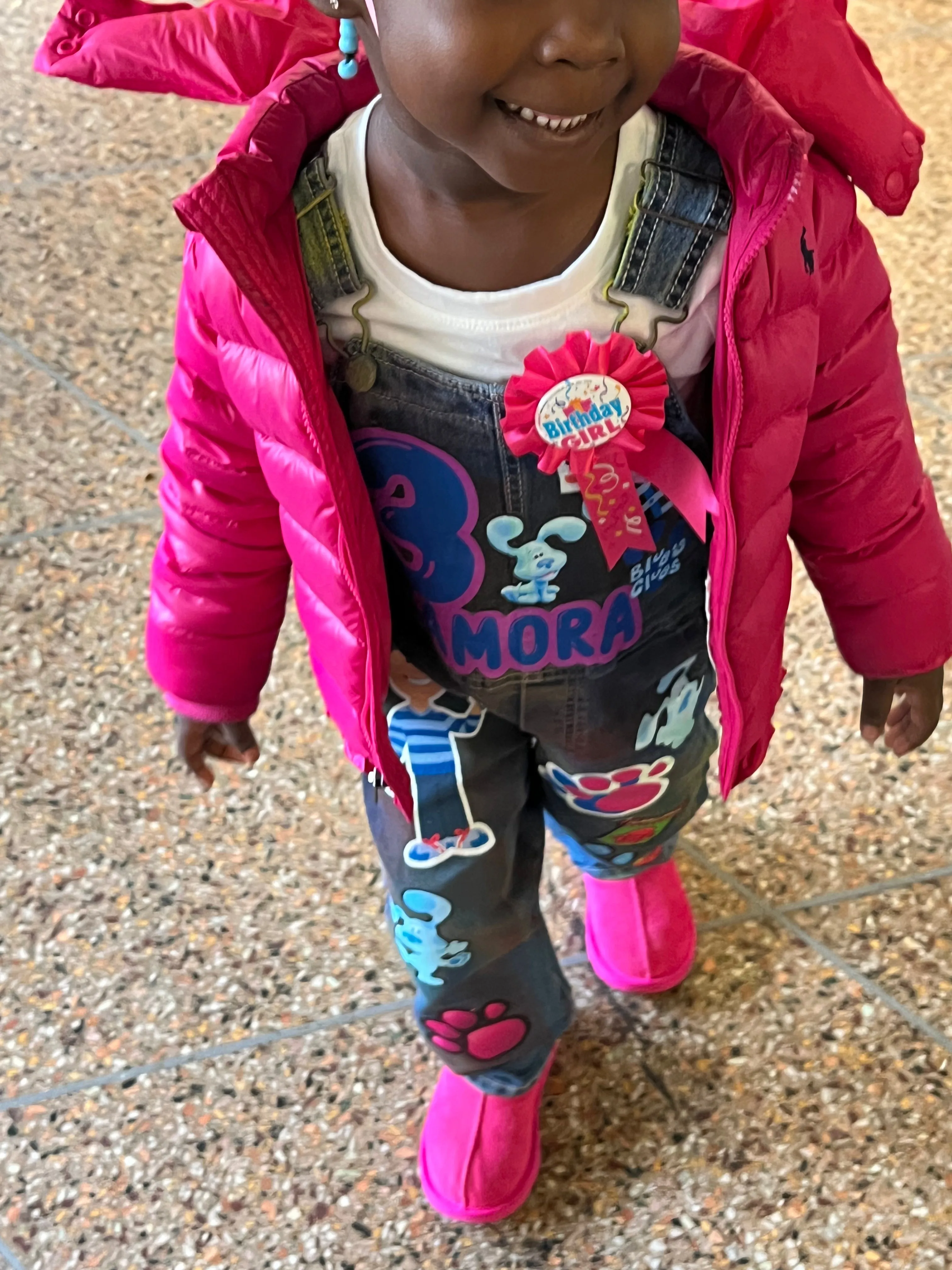 Kids Custom Birthday overalls