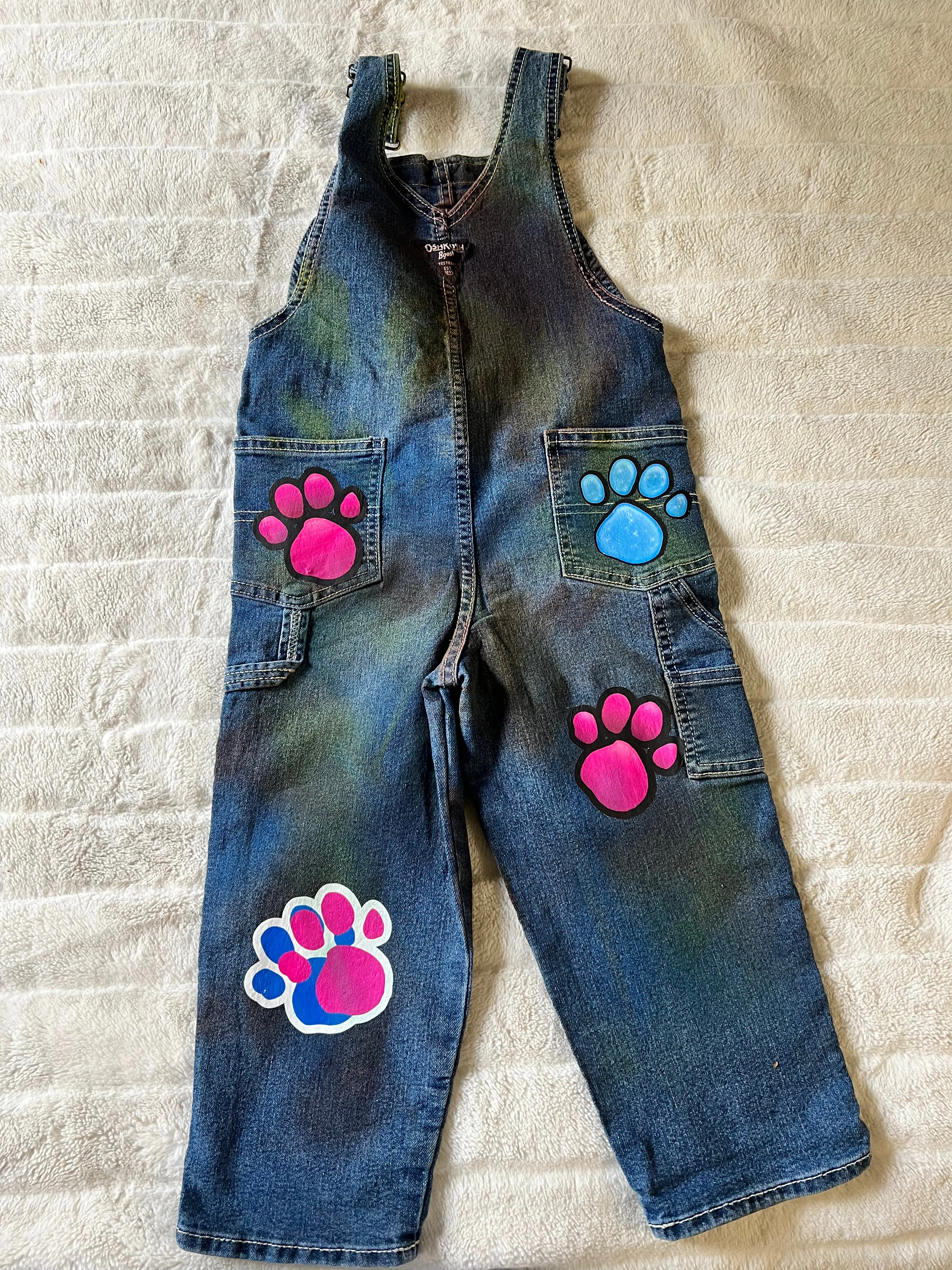 Kids Custom Birthday overalls