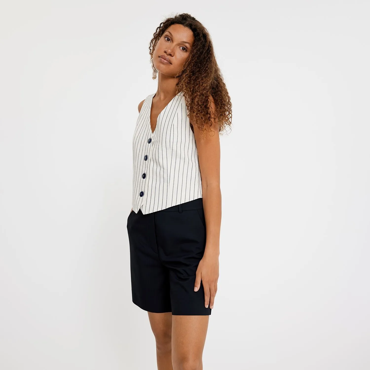LauraFV Midi Shorts 102 Dark Navy