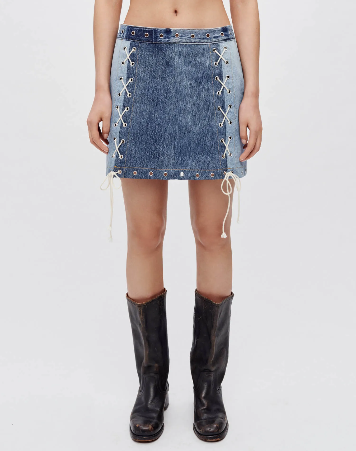 Levi's Denim Laced Mini - Indigo