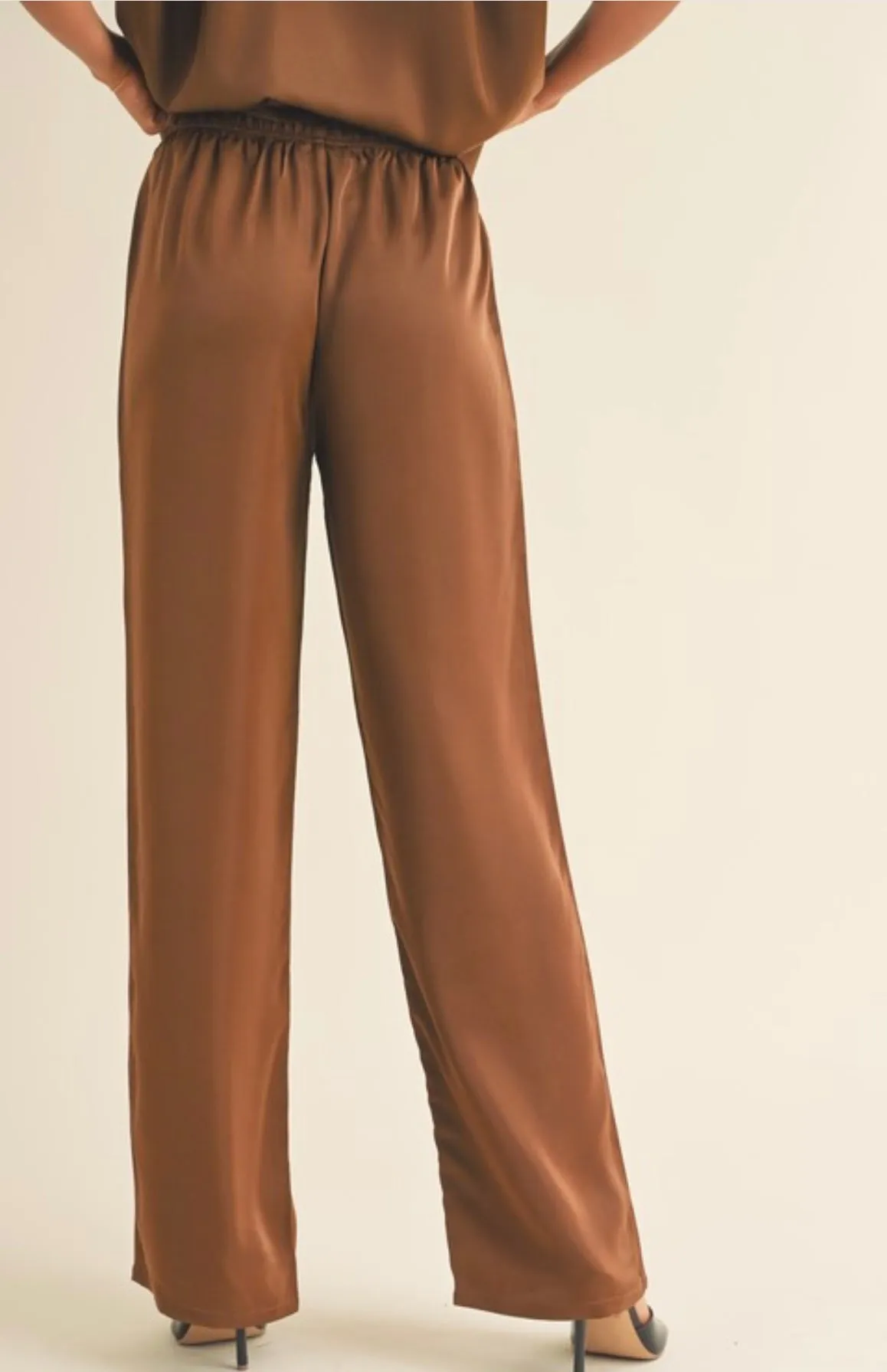 Matt Satin Trousers