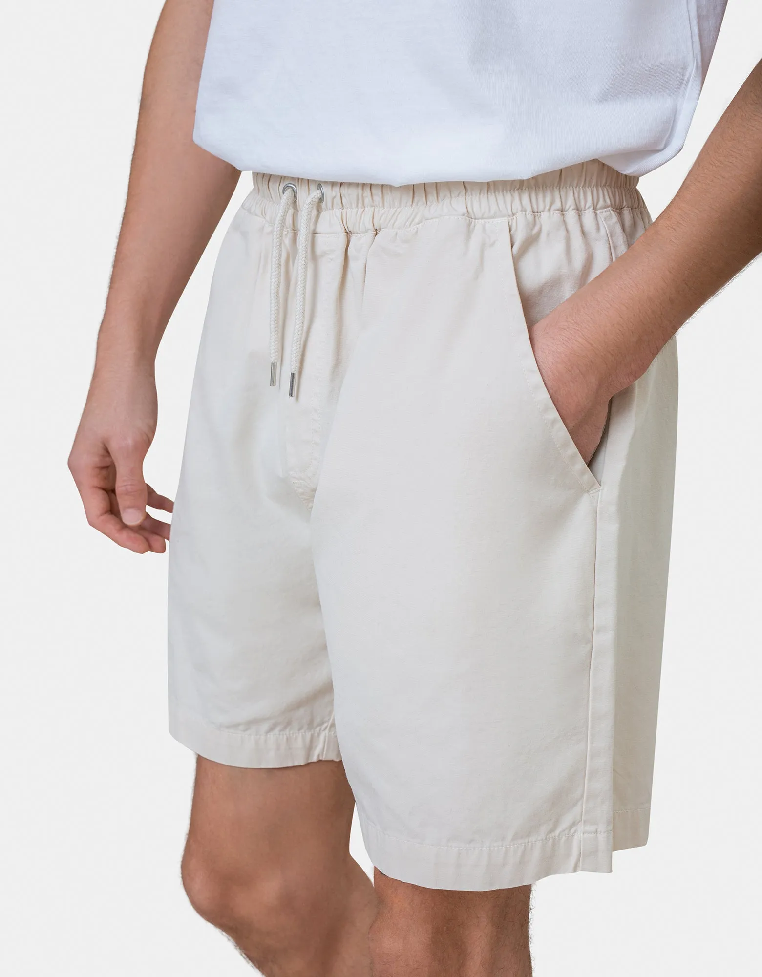 Organic Twill Shorts - Sandstone Orange
