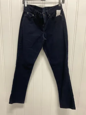 Pants Corduroy By J. Crew In Blue, Size: 28