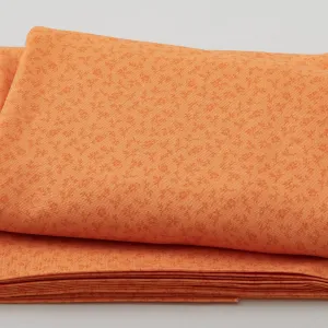 Rainbow Sampler - Flower Toss Orange 3 Yard Cut