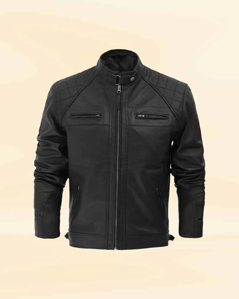 Rider's Rebel Riveted Racer leather jacket