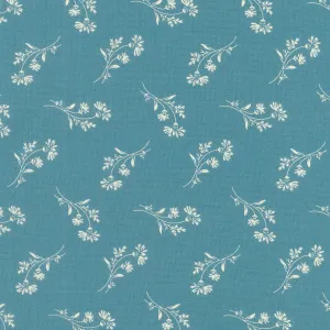 Sewing Basket - Petunia Sapphire Yardage