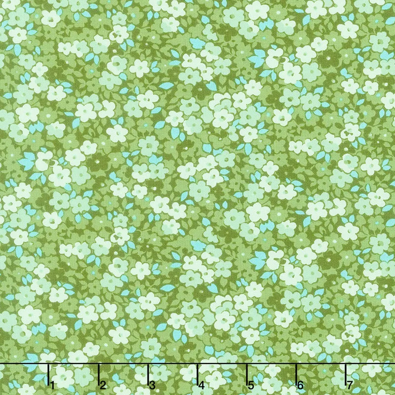 Sleepovers - Makeovers Green Yardage