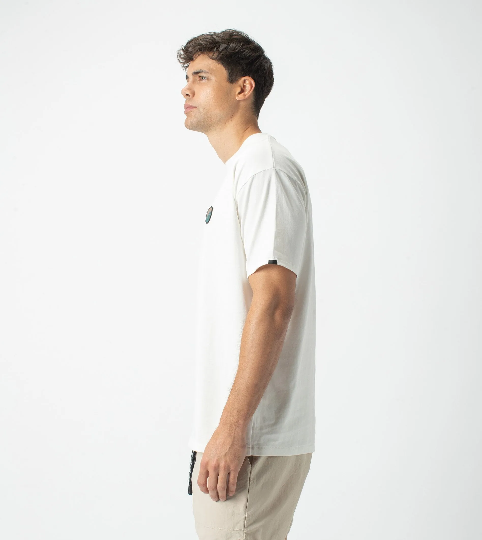 Summit Patch Box Tee Milk
