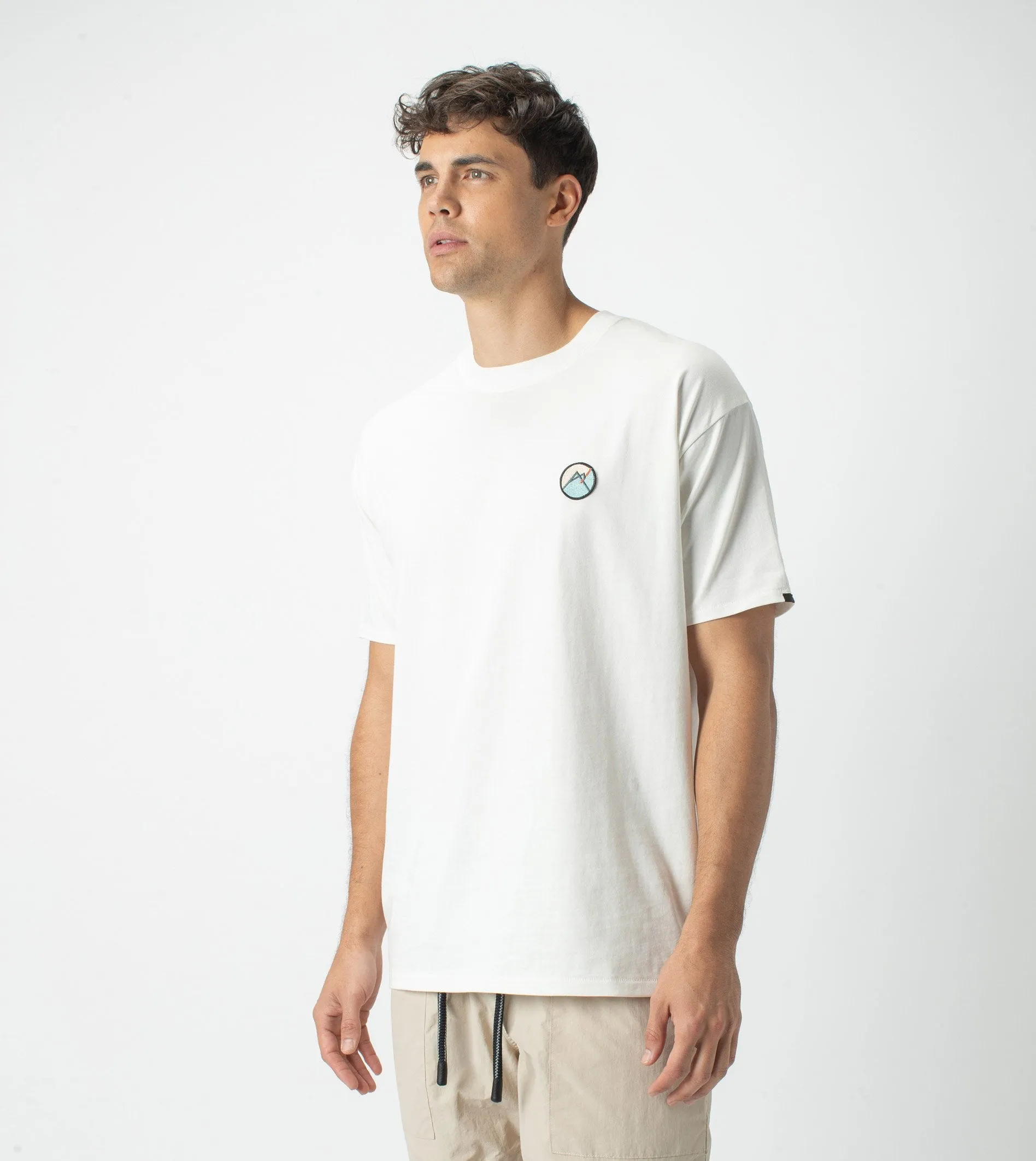 Summit Patch Box Tee Milk