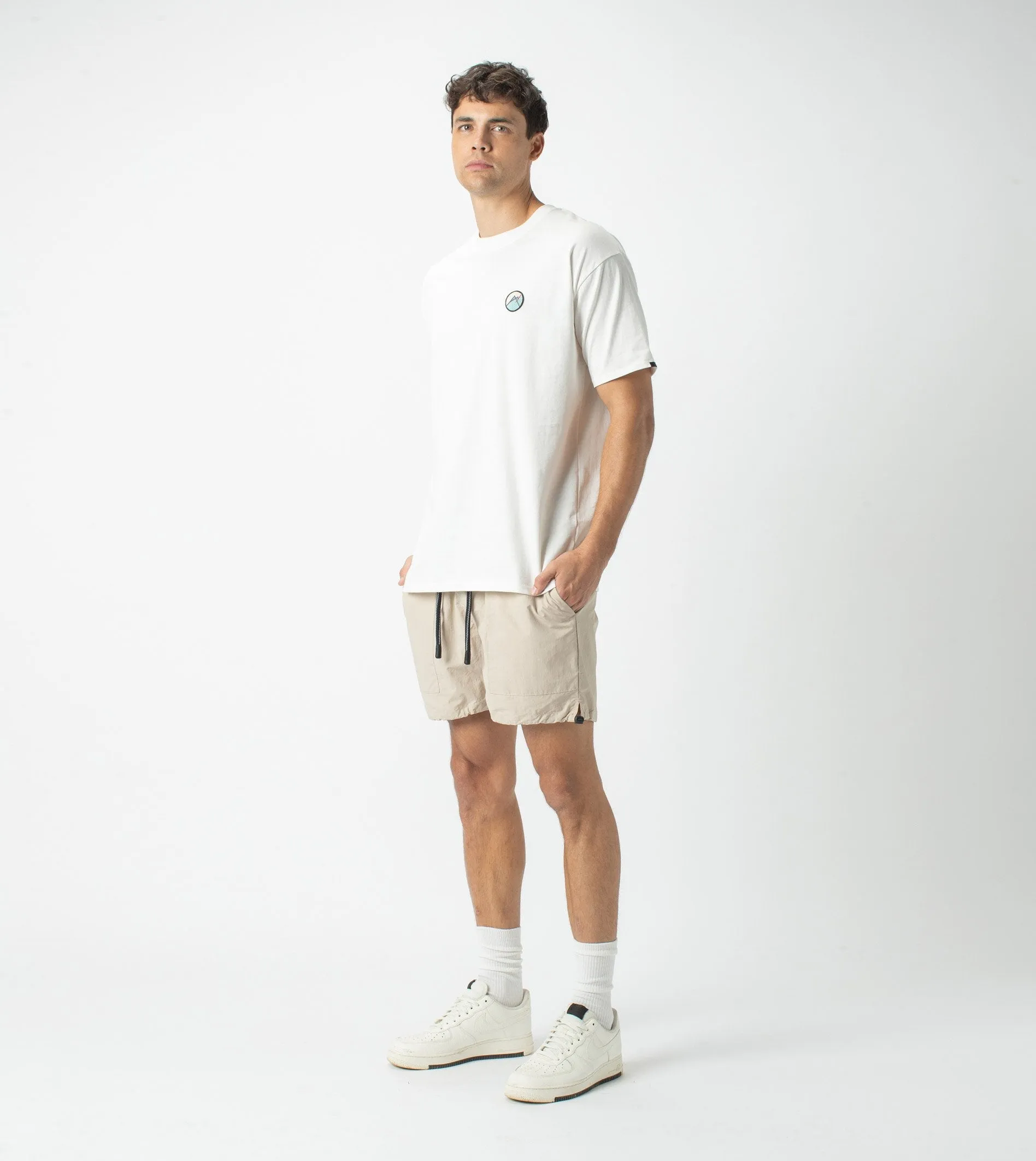 Summit Patch Box Tee Milk