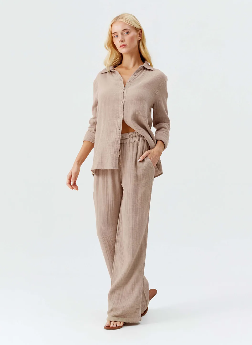 Tina Beige Shirt
