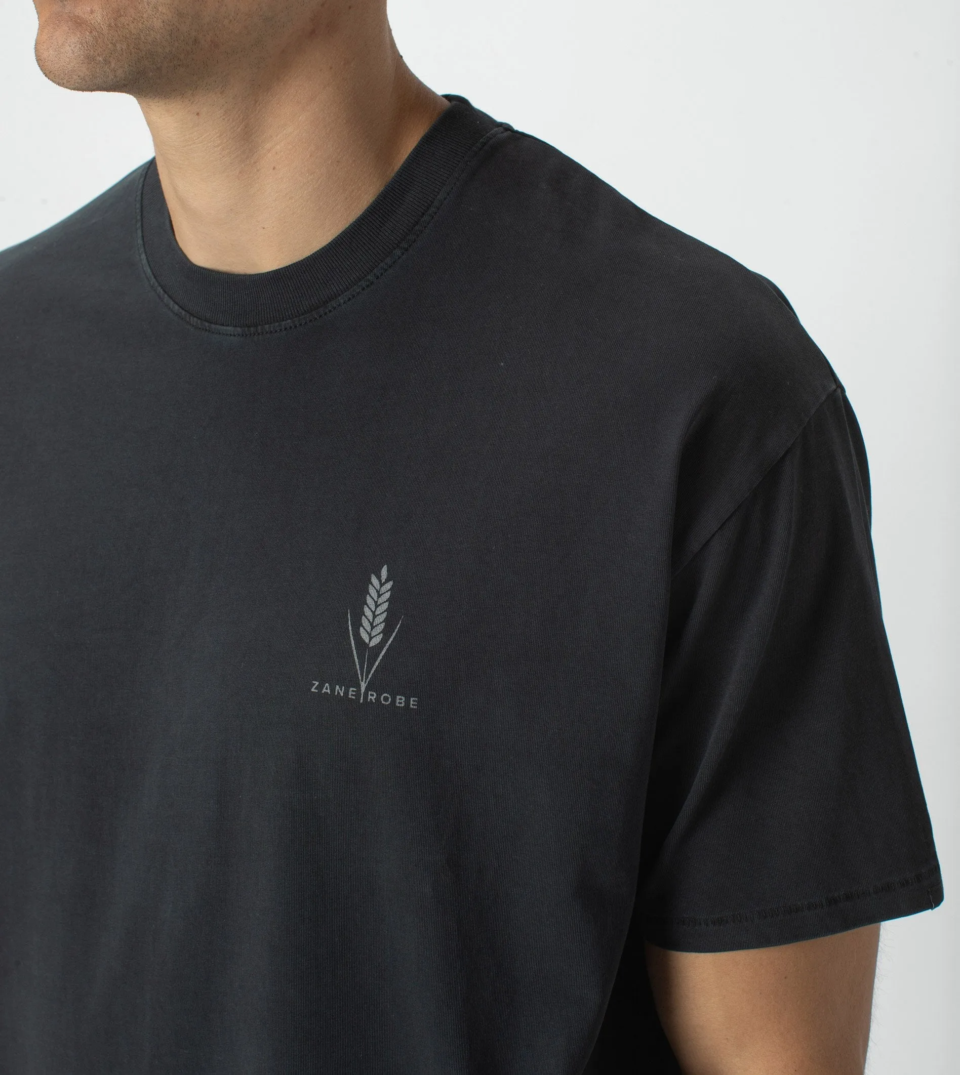 Wheat Box Tee GD Black