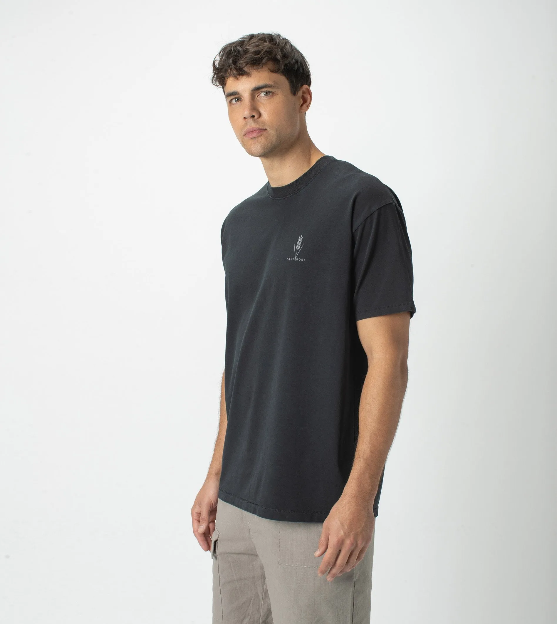Wheat Box Tee GD Black