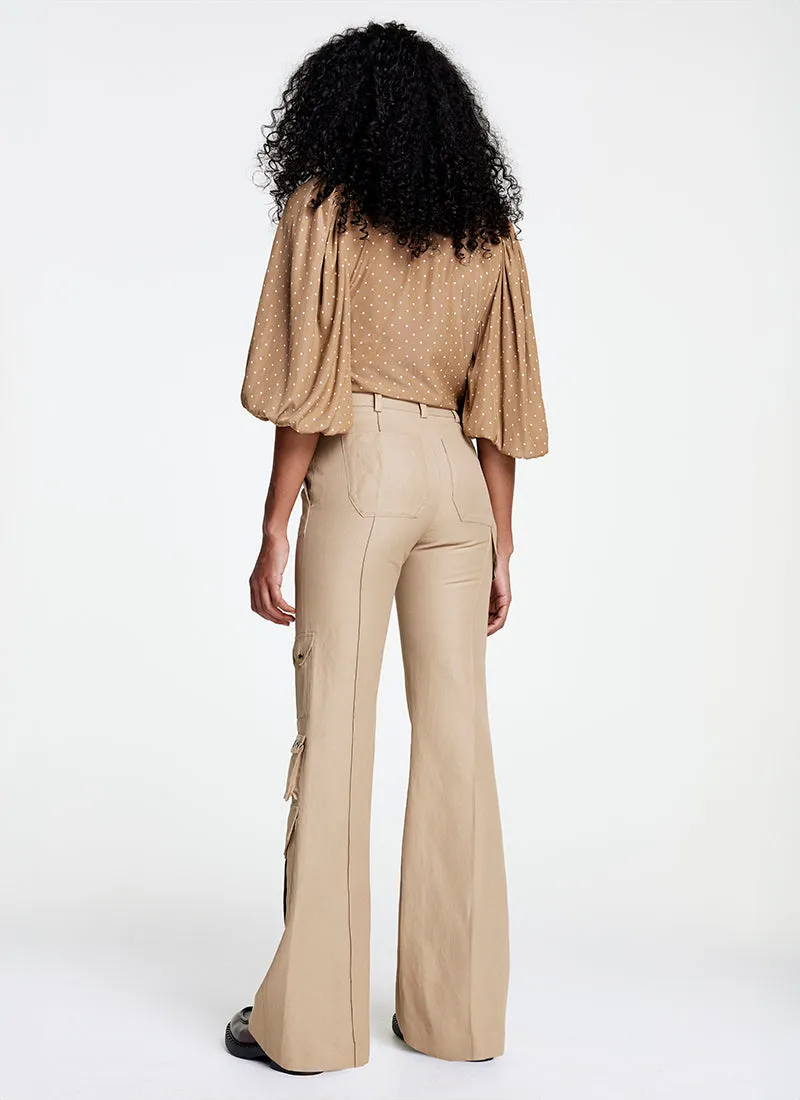 Wide Leg Cargo Trouser