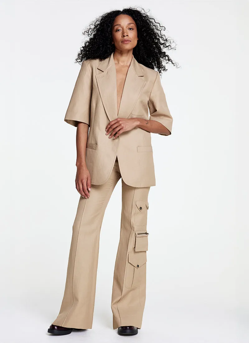 Wide Leg Cargo Trouser