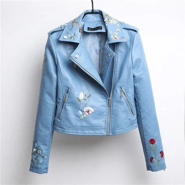 Wildflower Leather Jacket