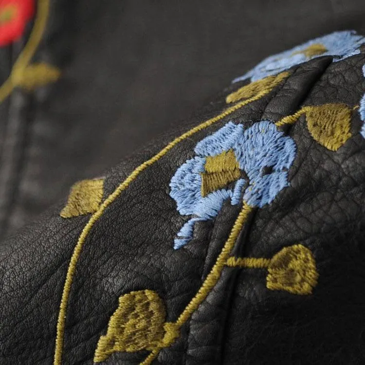 Wildflower Leather Jacket