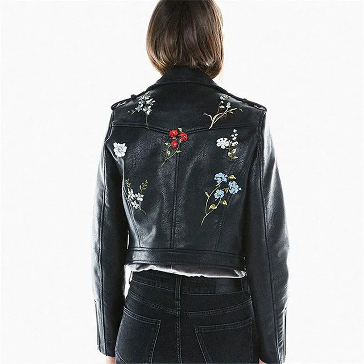 Wildflower Leather Jacket