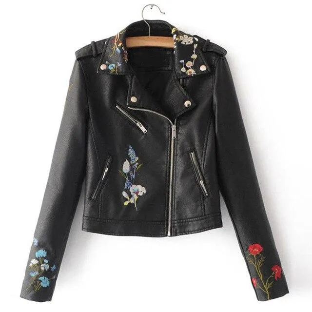 Wildflower Leather Jacket